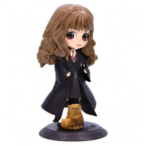 Harry Potter - Hermione Granger with Crookshanks Q Posket Figure (BP16651)