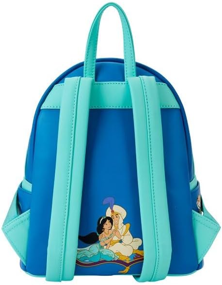 Loungefly Backpacks Disney Princess Jasmine Lenticular Mini Backpack Blue