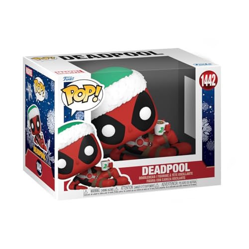 Funko Pop! Marvel Holiday - Deadpool Vinyl Figure (Model Number: 12345)