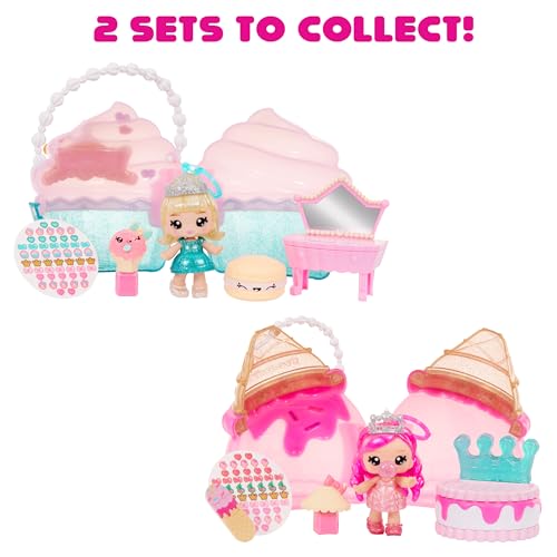 Yummiland Beauty Bag Playset - Ice Cream Cone with Bianca Bubblegum Lip Gloss Doll & Real Nail Care Accessories 19