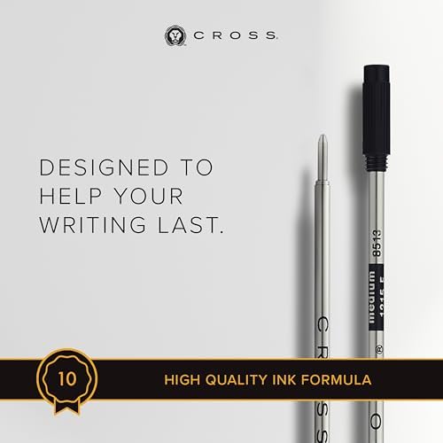 Cross Ballpoint Refill - Medium Black Ink (8513-2), 2 per Card 5