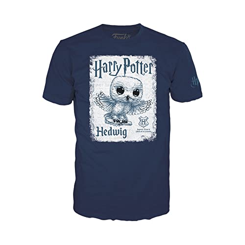 Funko Pop! Harry Potter - Hedwig Vinyl Figure & T-Shirt Combo (Medium)