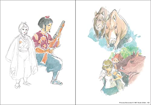 Studio Ghibli Princess Mononoke - San Journal (Ghibli-JRNL-001)