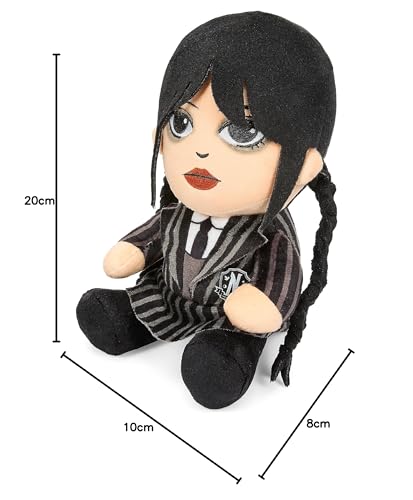 Official Kidrobot Wednesday Addams Phunny Plush - Iconic Addams Family Collectible