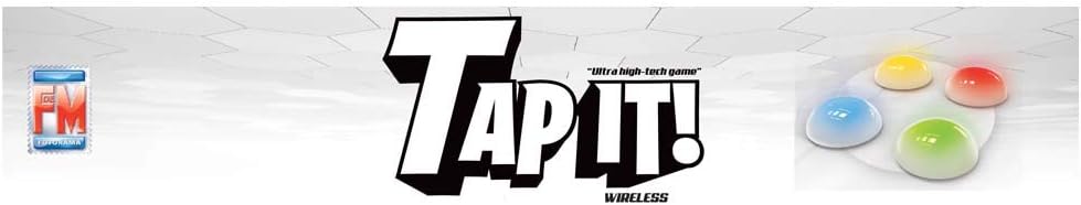 Tap-it 1109 - Multi-Colour Wireless Light-Up Pod Game with 4 Built-In Games 2