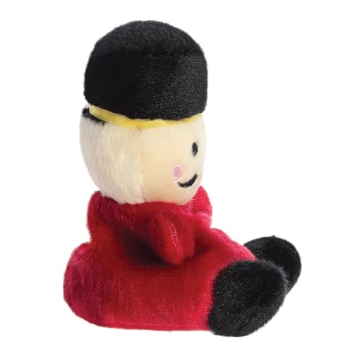 AURORA Palm Pals Marius Nutcracker Soft Toy | 13 cm | Red & Black | Suitable from Birth 3