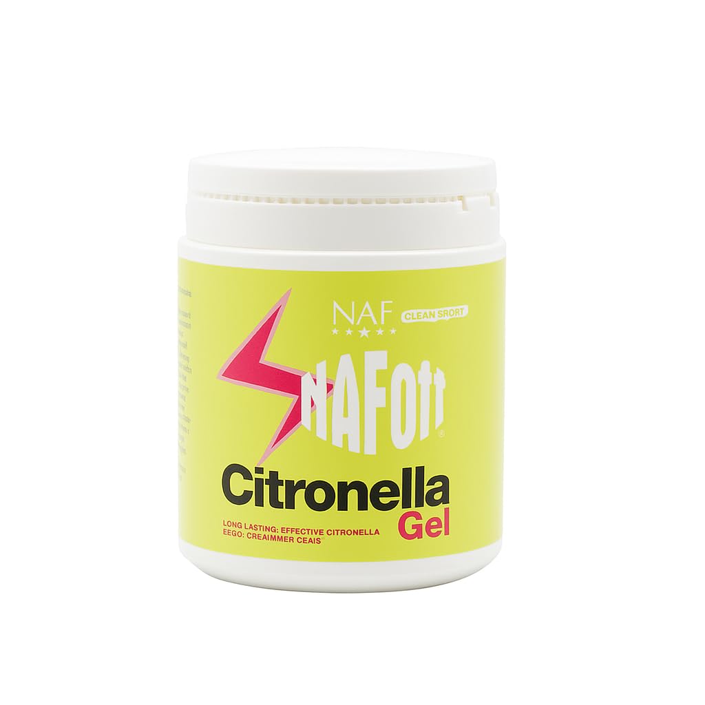 NAF Off Citronella Gel - Natural Fly & Mosquito Repellent for Horses | 750g Gel