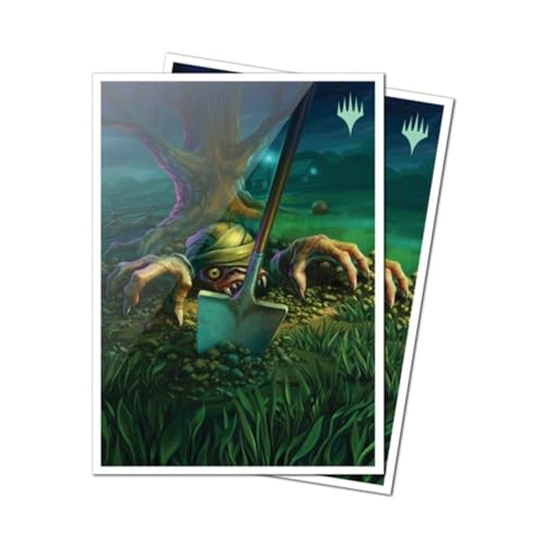 Ultra PRO Magic: The Gathering Trading Cards - Duskmourn Apex Deck Protector Sleeves (Exhume Artwork)