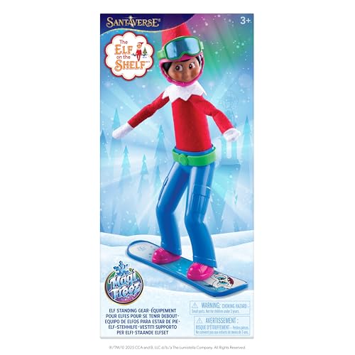 The Elf on the Shelf MagiFreez Swish and Sleigh Snowboard Set - Snowboard E 9