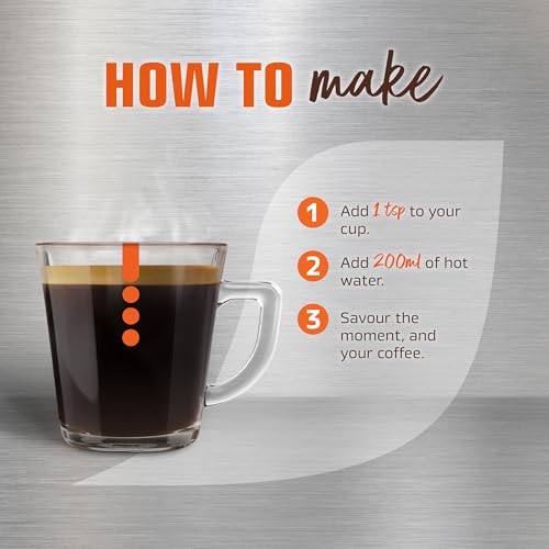 NESCAFÉ Azera Americano Intense Instant Coffee - Dark Roast, Rich Flavor | 90g Granules