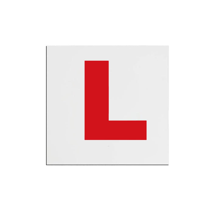 Simply TL1200 L-Plates Self Cling - Twin Pack for Front & Rear Vehicle Display