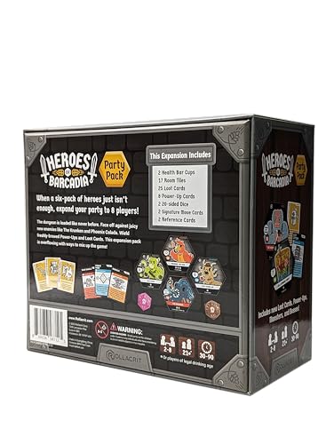 Rollacrit Corp Heroes of Barcadia Party Pack Expansion (RCHOBBRD-PPRE-STD)