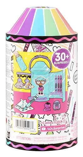 L.O.L. Surprise! Loves CRAYOLA Colour Me Studio Playset with Doll, 20 Paper Fashions & 4 Crayons | Ages 3+ 10