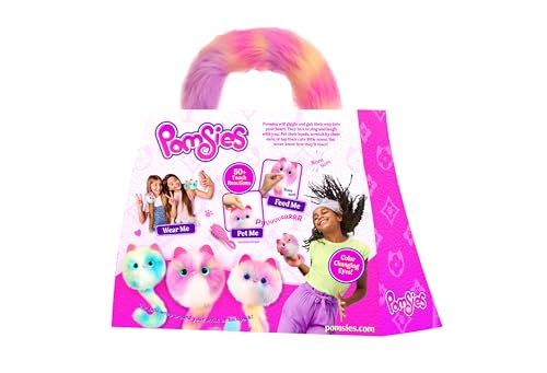 Pomsies Roxy Interactive Plush Toy - Light-Up Eyes, Dance & Pet Modes 24