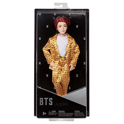 Mattel GKC87 BTS Jung Kook Idol Poupée de mode pour collectionneurs,