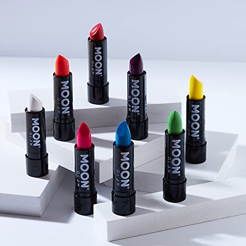 Moon Glow - Neon UV Lipstick Intense Purple Lipstick (‎M8077)