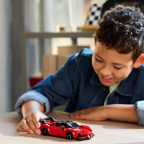 LEGO Speed Champions Ferrari SF90 XX Stradale Sports Car Toy Model Kit | 339 Pieces | Ages 9+ 7