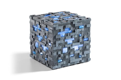 The Noble Collection - Minecraft Illuminating Diamond Ore Cube Home Decor