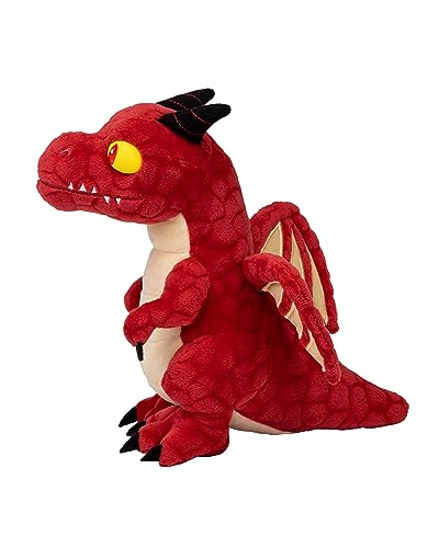 ItemLab Plush Dragon - Crimson Whelpling Collectible 12