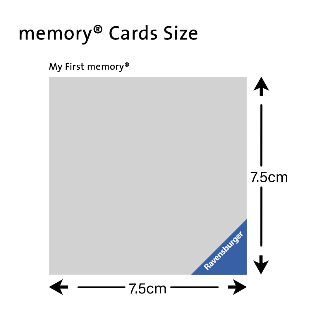 Ravensburger My First Memory Game - Vehicles | 24 Cards | Ages 2+ | Travel Game 3