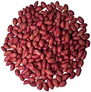 Puregro Red Peanuts 1.5kg - Red Skin Peanuts | Raw, High in Fiber & Protein