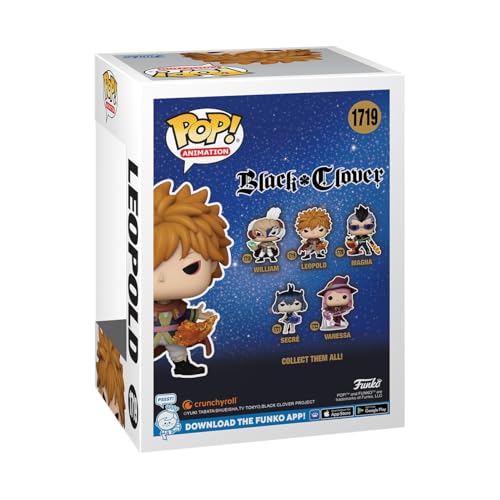 Funko Pop! Animation Black Clover - Leopold Vermillion Vinyl Figure (80294)