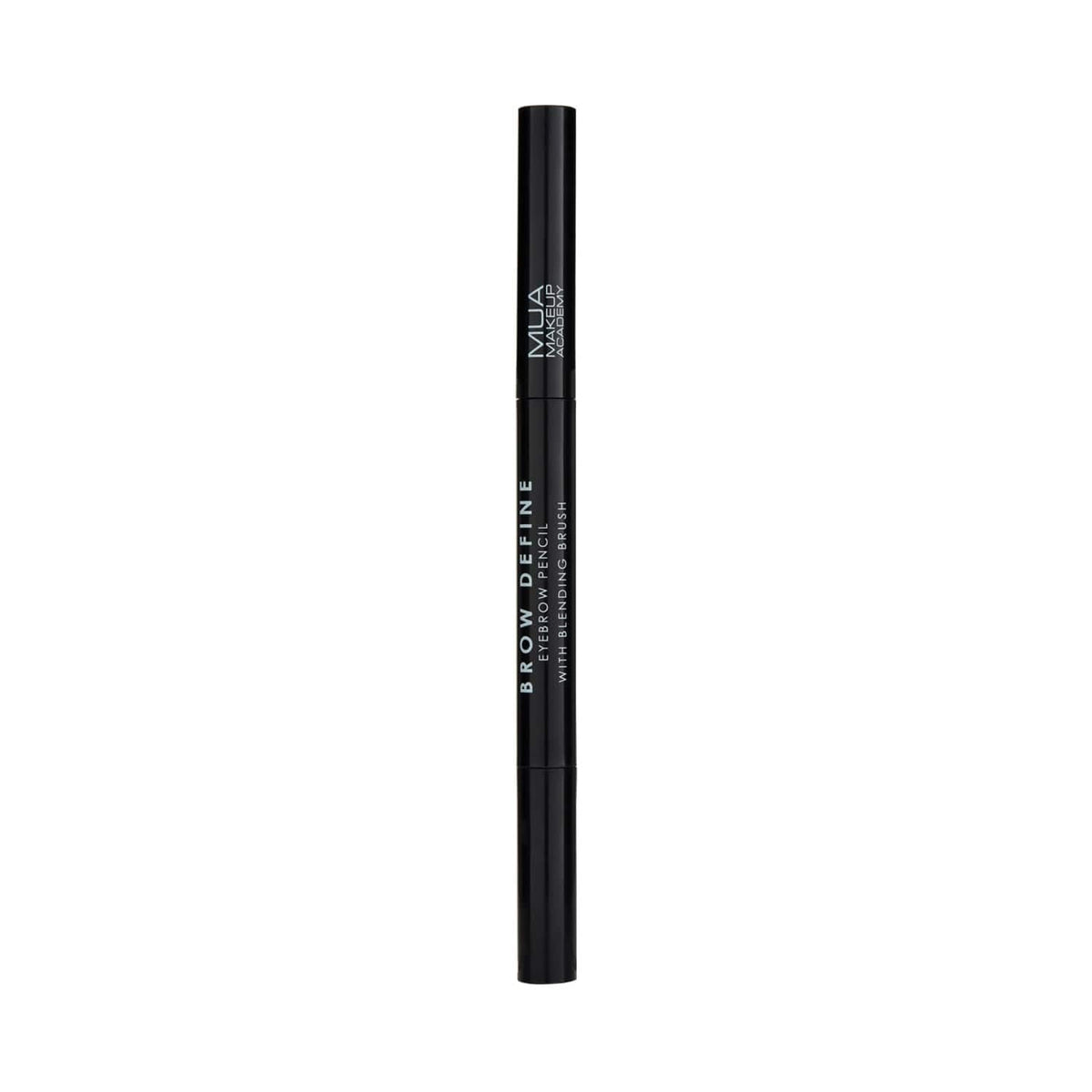 MUA Brow Define Black Angled Eyebrow Pencil With Brush - 0.25 g, Pack of 2