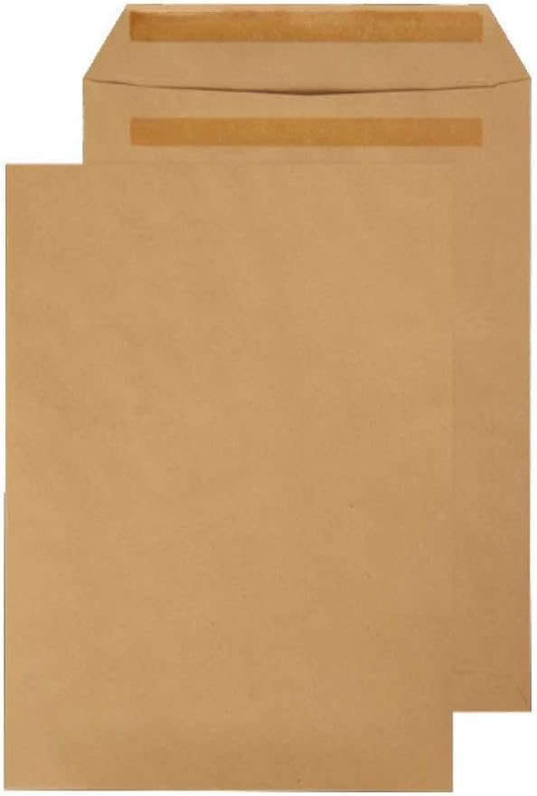 Blake Everyday Manilla C4 Filing Envelopes - 90GSM Self Seal | Pack of 50 | 324 x 229 mm