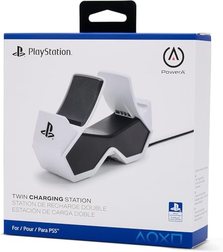 PowerA Twin Charging Station for PS5 DualSense Wireless Controllers