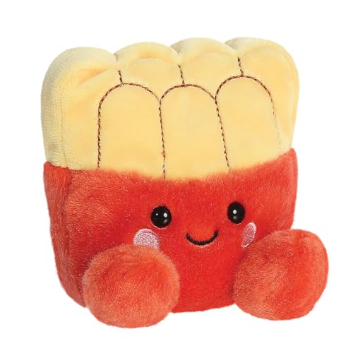AURORA Palm Pals Frenchy Fries Soft Toy - 13cm Plush Bean Filling | Suitable from Birth