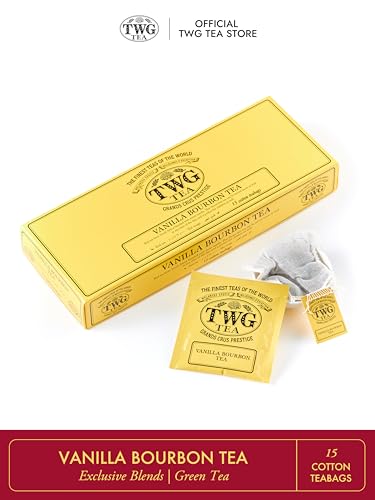 TWG Tea Vanilla Bourbon Tea - Rooibos Herbal Tea | Caffeine-Free | 15 Cotton Teabags 6