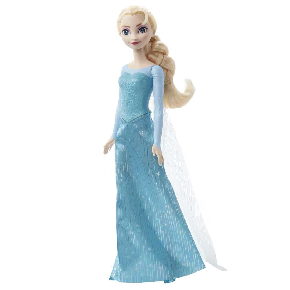 Mattel Disney Princess Elsa Doll - Signature Blue Outfit, Posable Fashion Doll with Accessories, Inspired by Frozen 4