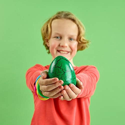 NURCHUMS Keycraft Hatching Triceratops Egg - Grow & Morph Dinosaur Toy for Kids 2