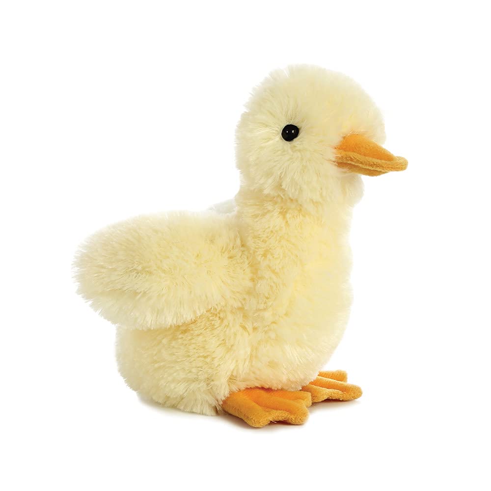 AURORA Mini Flopsies Quacker - 6In Soft Toy | Yellow | Suitable from Birth