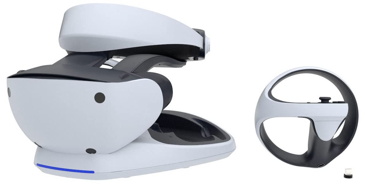 PSVR2 Showcase Premium Charge Station and Display Stand for PSVR 2 Headset - CM00147 5