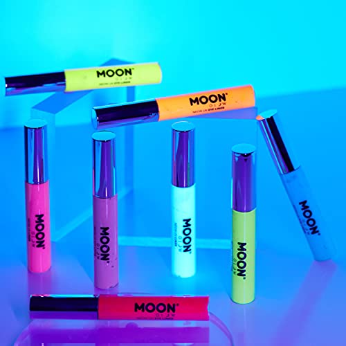 Moon Glow Neon UV Eye Liner 10 ml Jaune brille de mille feux sous un éclairage UV