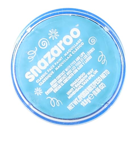 Snazaroo - Turquoise Classic Face Paint (18ml)