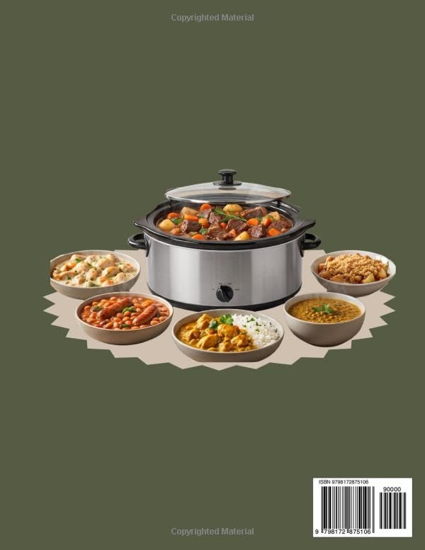 Slow Cooker Recipe Book UK - 300 Easy Meals for One or Two, Paperback