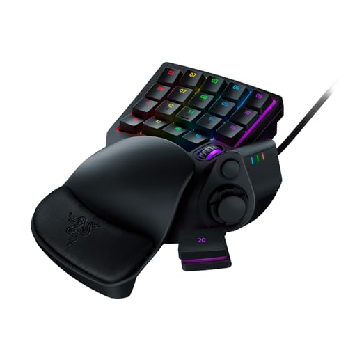 Razer Tartarus V2 Mecha-Membrane Gaming Keypad – 32 Programmable Keys, Chroma RGB, Ergonomic Design