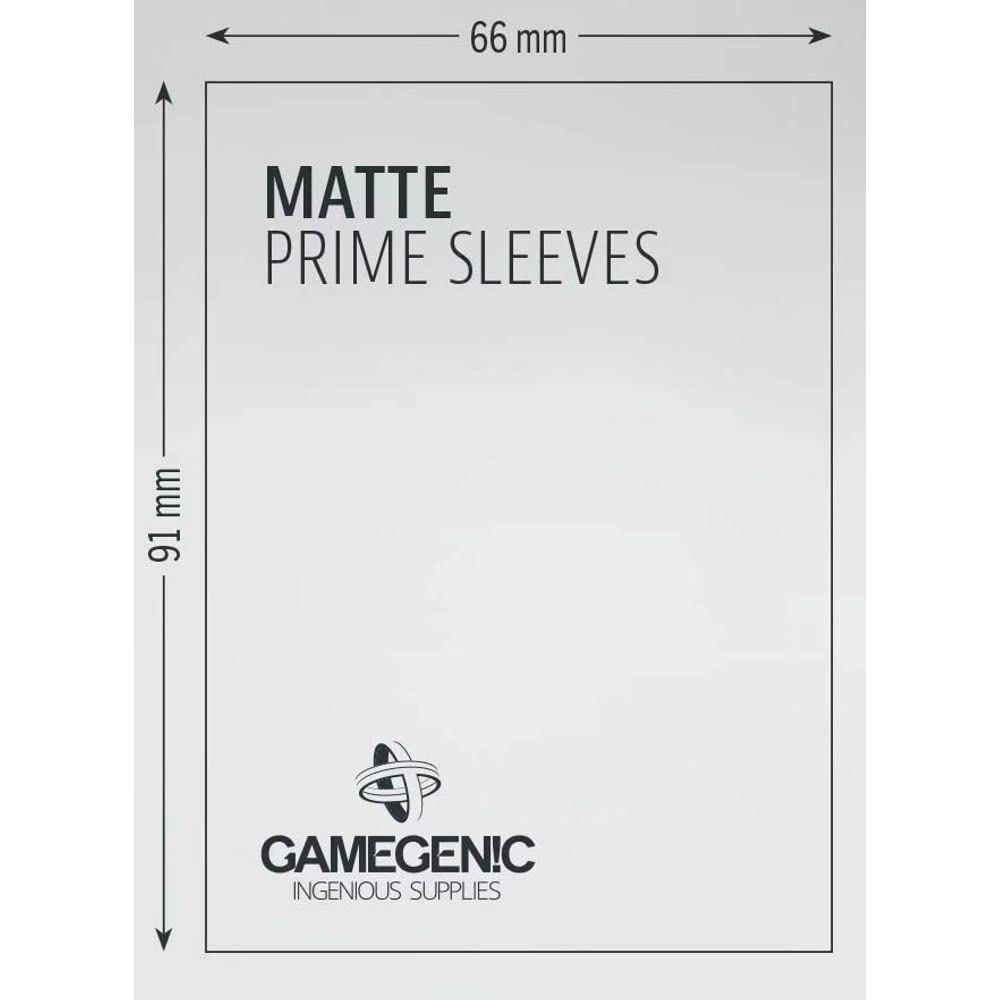 Gamegenic Matte Prime Sleeves (100-Pack) for Trading Card Games - Purple 2