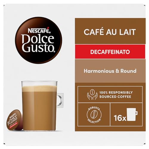 NESCAFÉ DOLCE GUSTO Café Au Lait Decaf Coffee Pods (48 Servings)