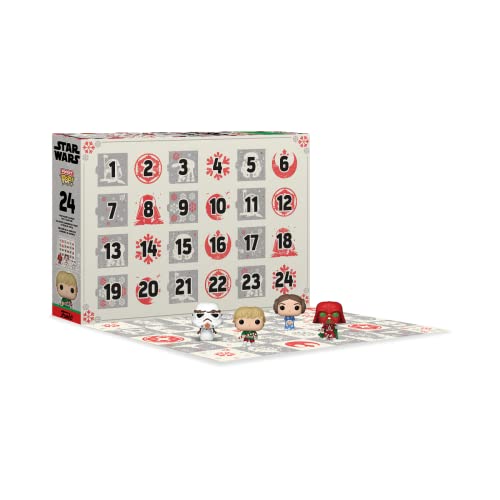 Funko Advent Calendar: Star Wars Holiday 2022 - 24 Mini Pocket Pop Figures & Stickers 2