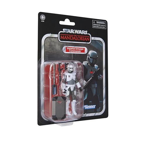 Star Wars The Vintage Collection Imperial Armored Commando Action Figure | 3.75-Inch | 5 Accessories 3
