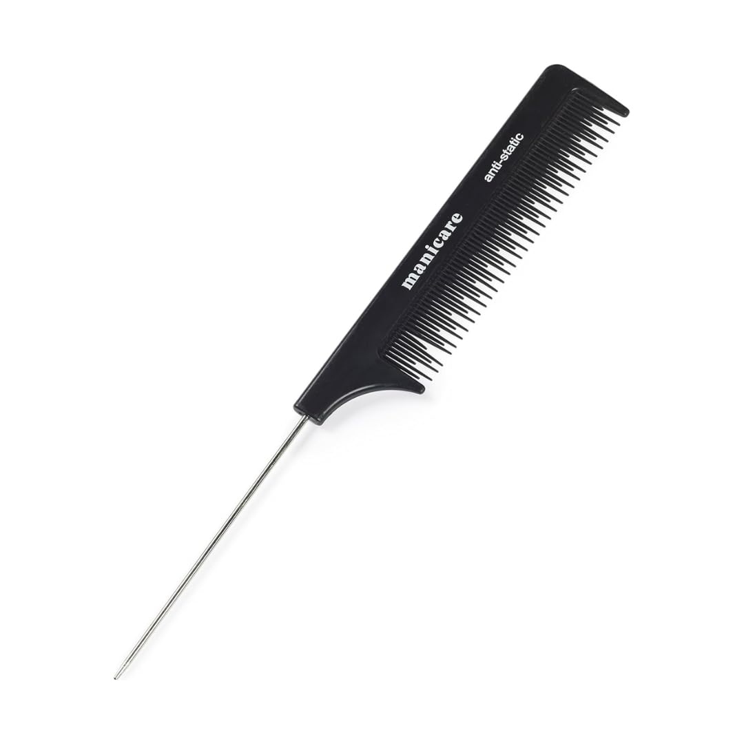 Manicare Pin Tail Comb - Anti-Static, Heat Resistant, Sectioning Tool