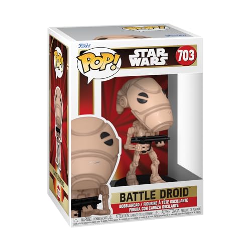 Funko Pop! Star Wars: Episode 1 The Phantom Menace - Battle Droid Vinyl Figure (76016)