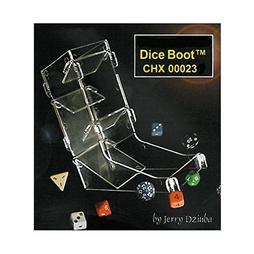 Chessex Dice Boot Dice Tower - Clear (CHX00023)