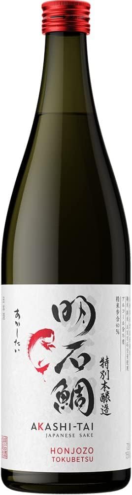 Akashi-Tai Tokubetsu Honjozo Sake - Medium-Bodied Umami | 60% Rice Polish | 72 cl 1