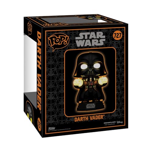 Funko Pop! Super Star Wars - Darth Vader Vinyl Figure with Lights & Sounds (SFX)