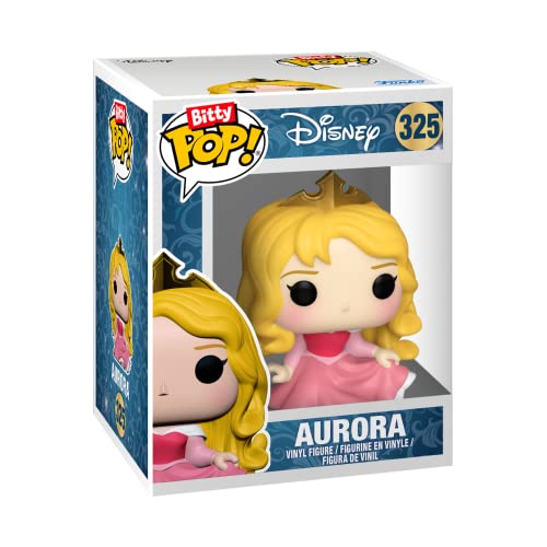 Funko Bitty POP! Disney Princesses 4-Pack: Cinderella, Snow White, Aurora & Mystery Mini | 0.9 Inch Vinyl Figures 10