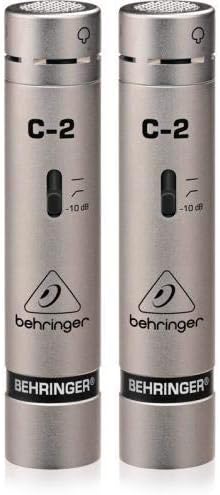 Behringer C-2 Matched Pair Studio Condenser Microphones (Pack of 2)